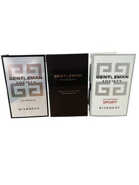 ✨ Givenchy Gentleman Sample Spray Set of 3 EDP Collection-NWT
